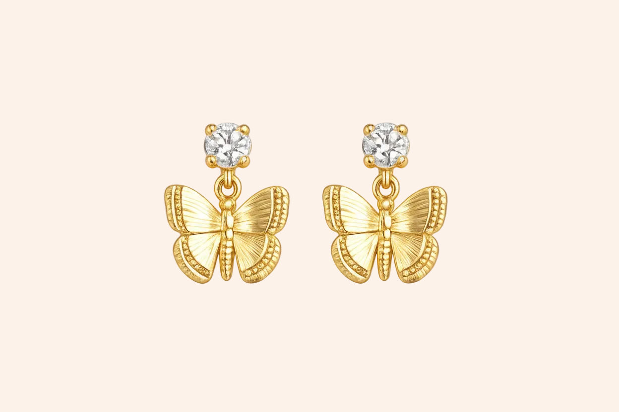 *Aria Butterfly Earrings