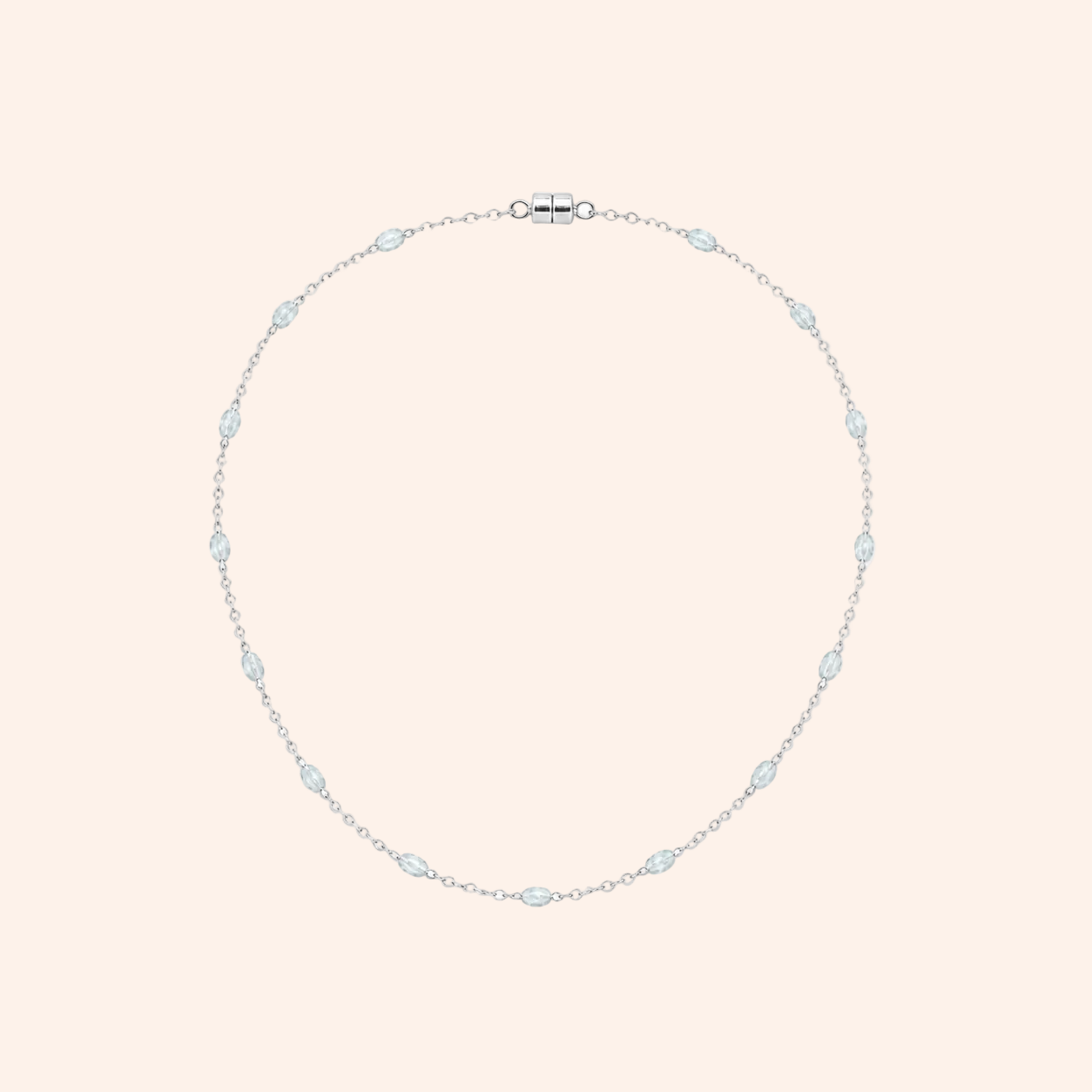 The Ocean Silver Necklace