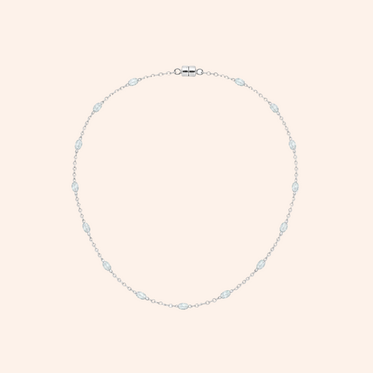 The Ocean Silver Necklace