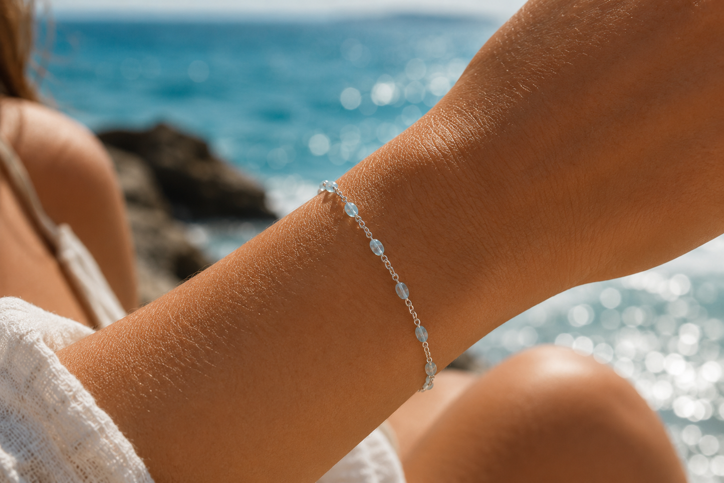 The Ocean Silver Bracelet