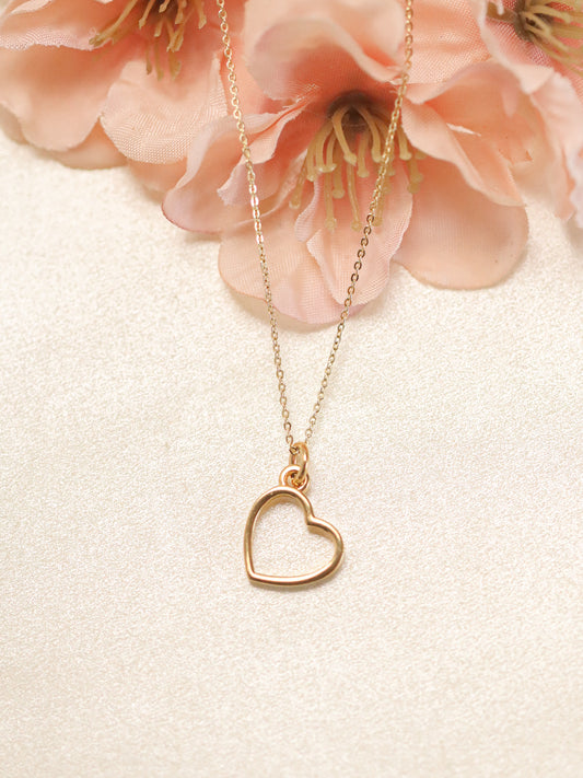 Design The Side Heart Necklace