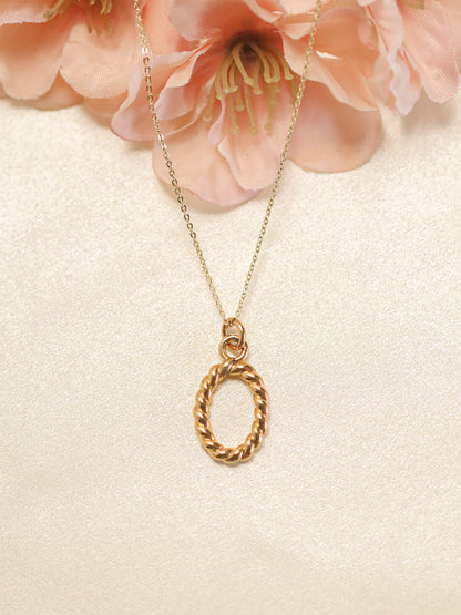 Design The Oval Twist Necklace