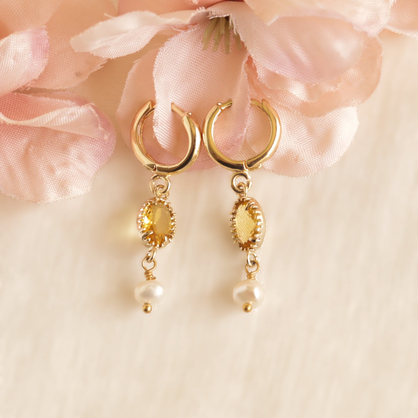 Samantha Topaz Earrings