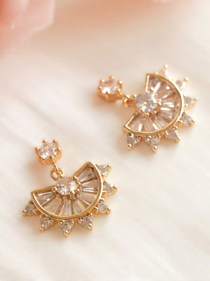 Sunburst Stud Earrings