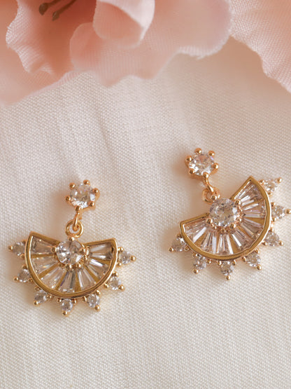 Sunburst Stud Earrings