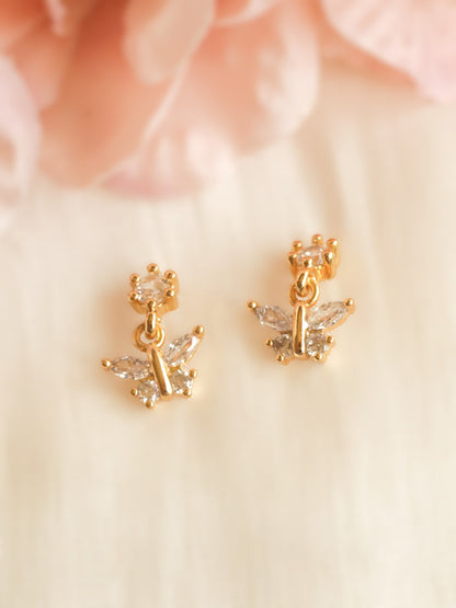 Mini Butterfly Earrings