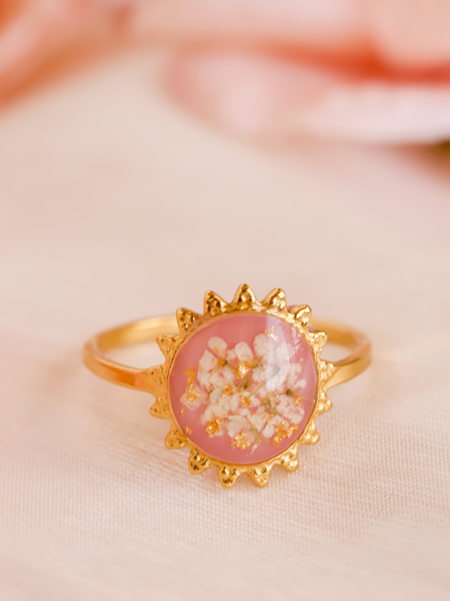 The Pink Celeste Ring