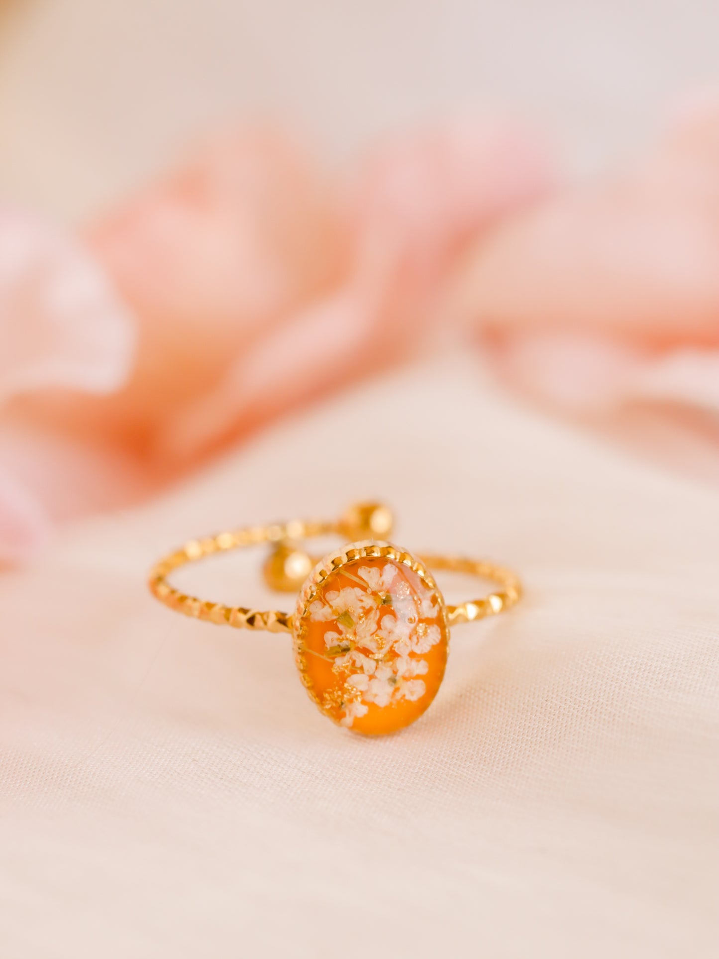 The Orange Lyla Ring