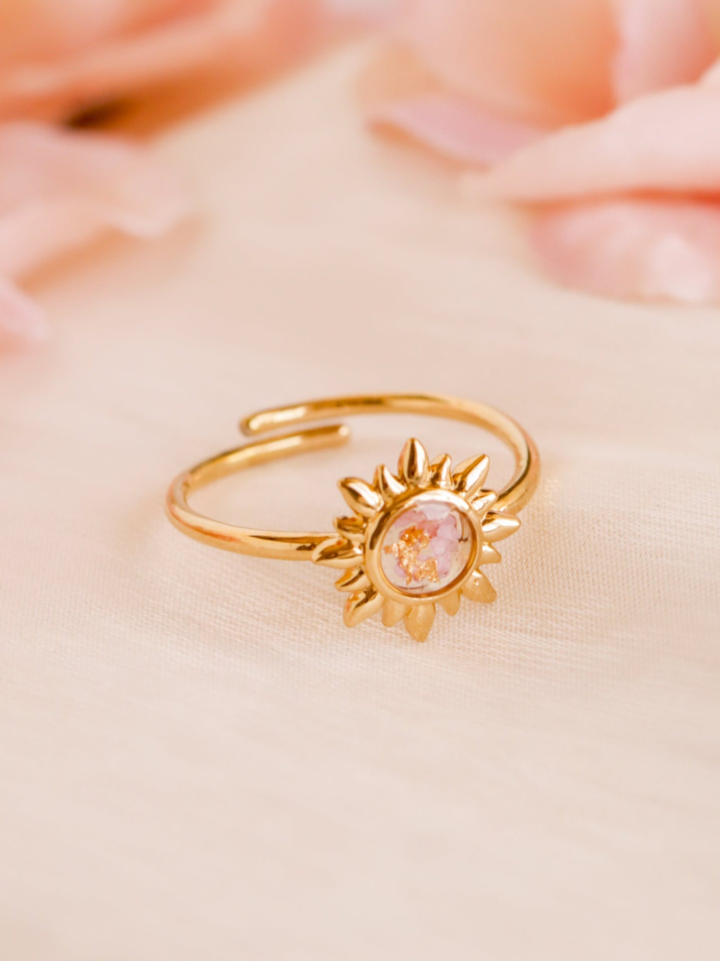 The Pink Sun Ring