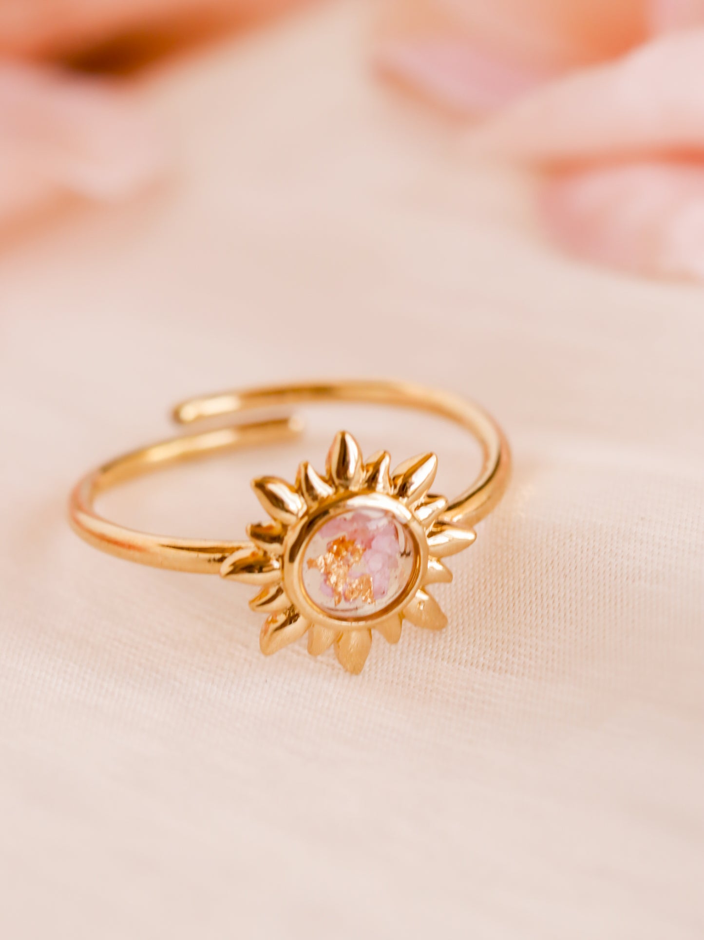 The Pink Sun Ring