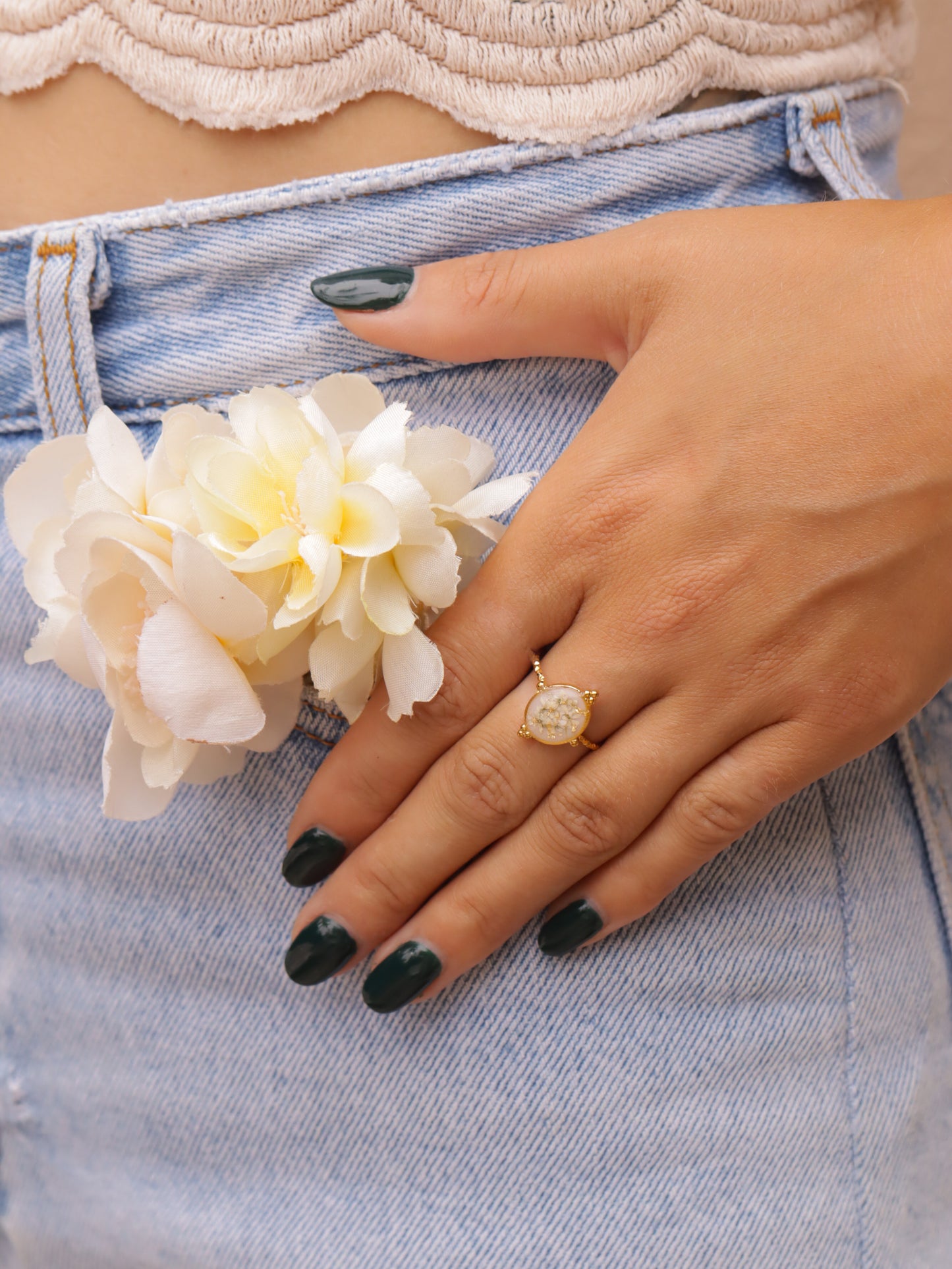 The Lavender Jasmine Ring