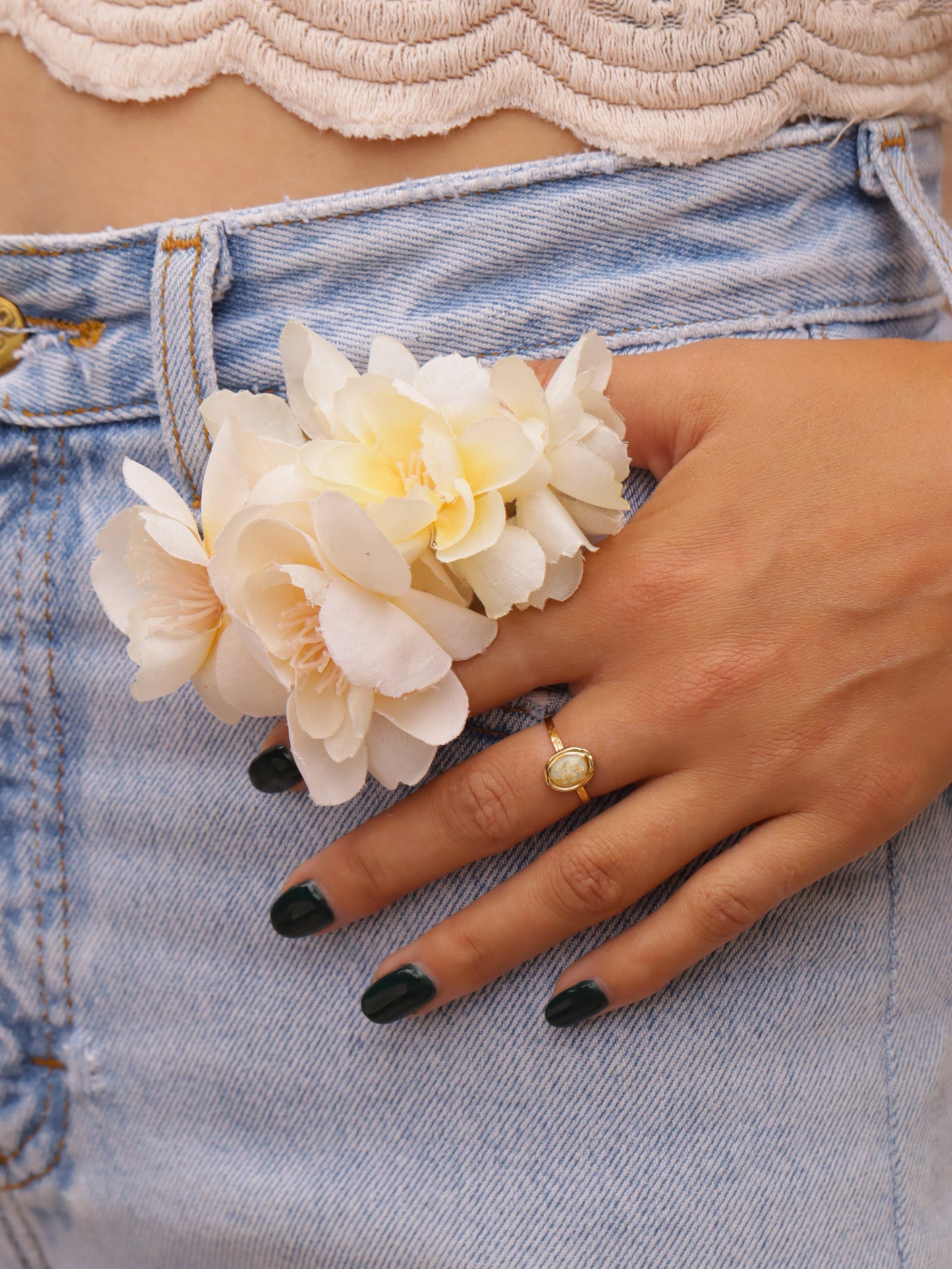 The Green Calanthe Ring