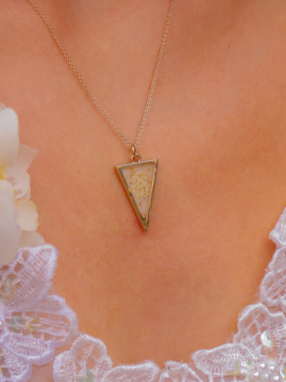 The Pink Triangle Necklace