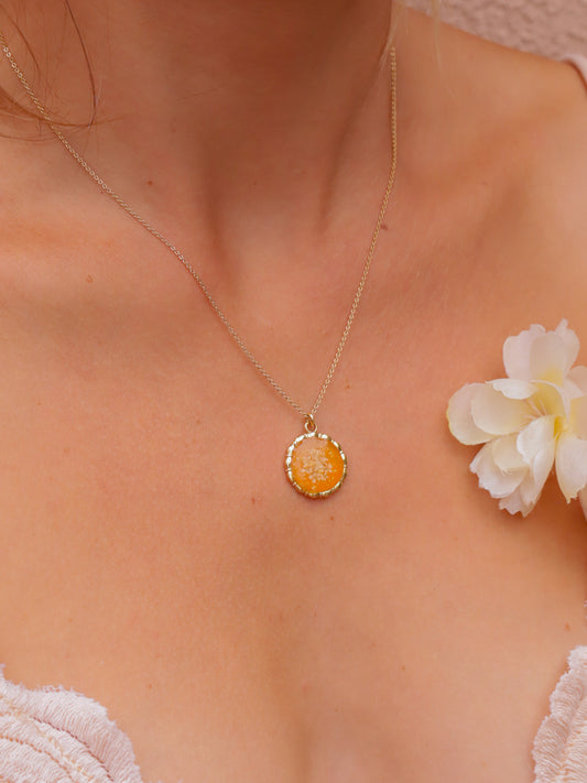 The Orange Sienna Necklace