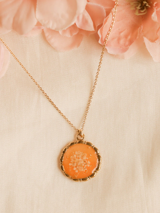 The Orange Sienna Necklace