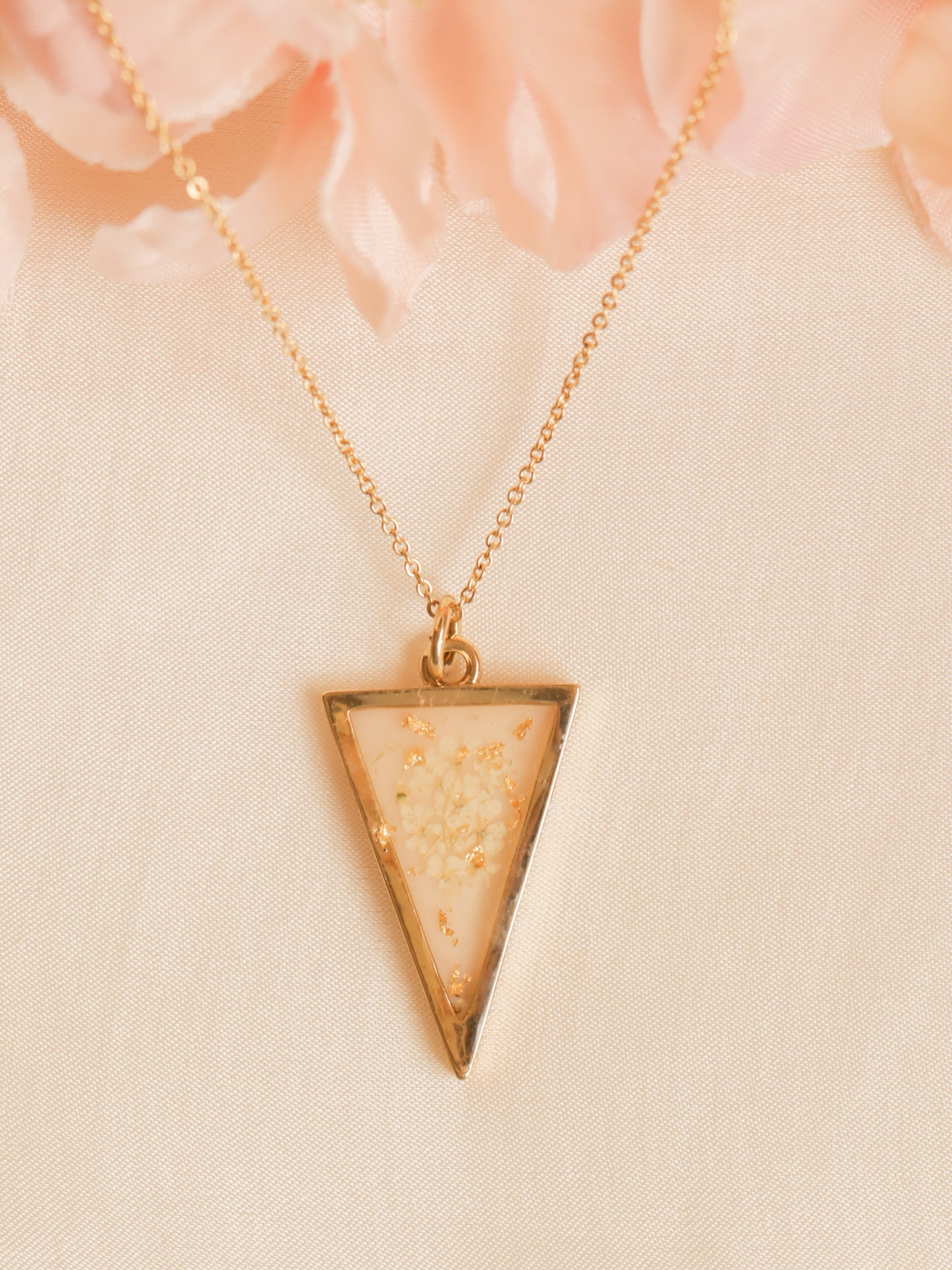 The Pink Triangle Necklace