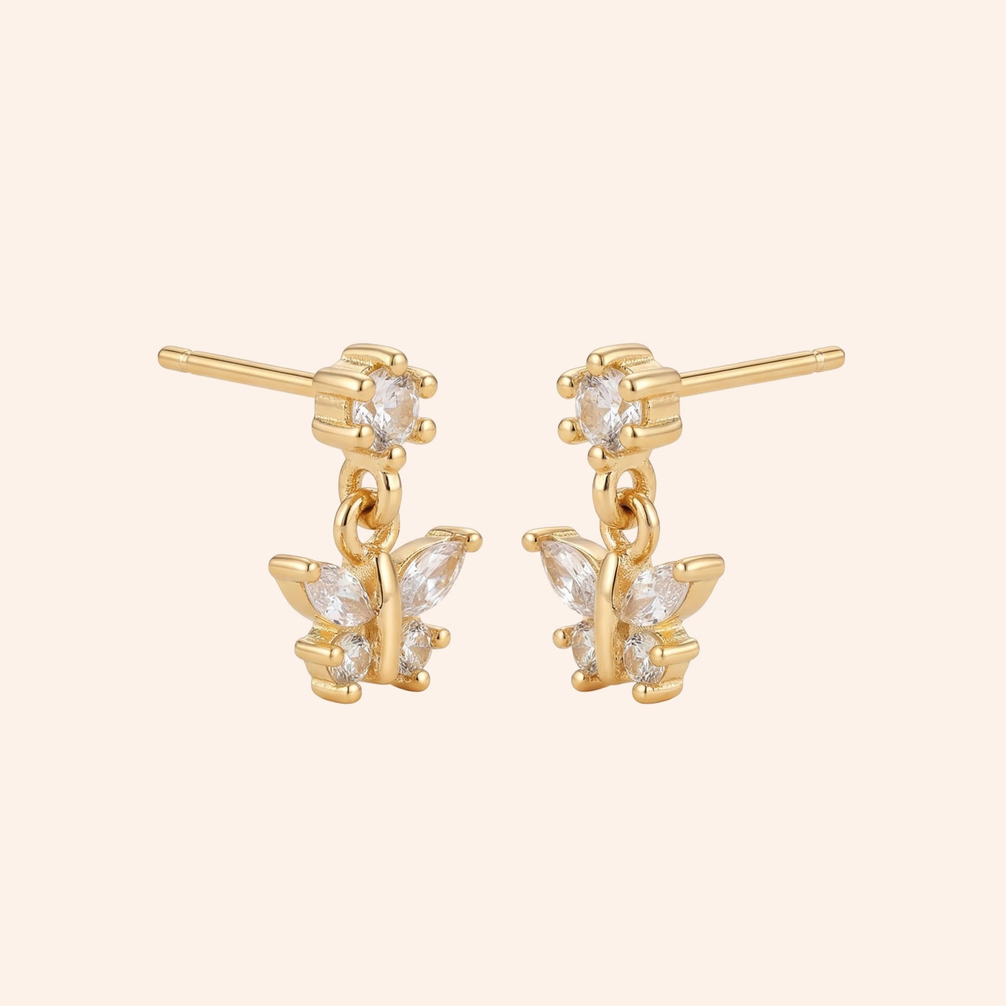 Mini Butterfly Earrings