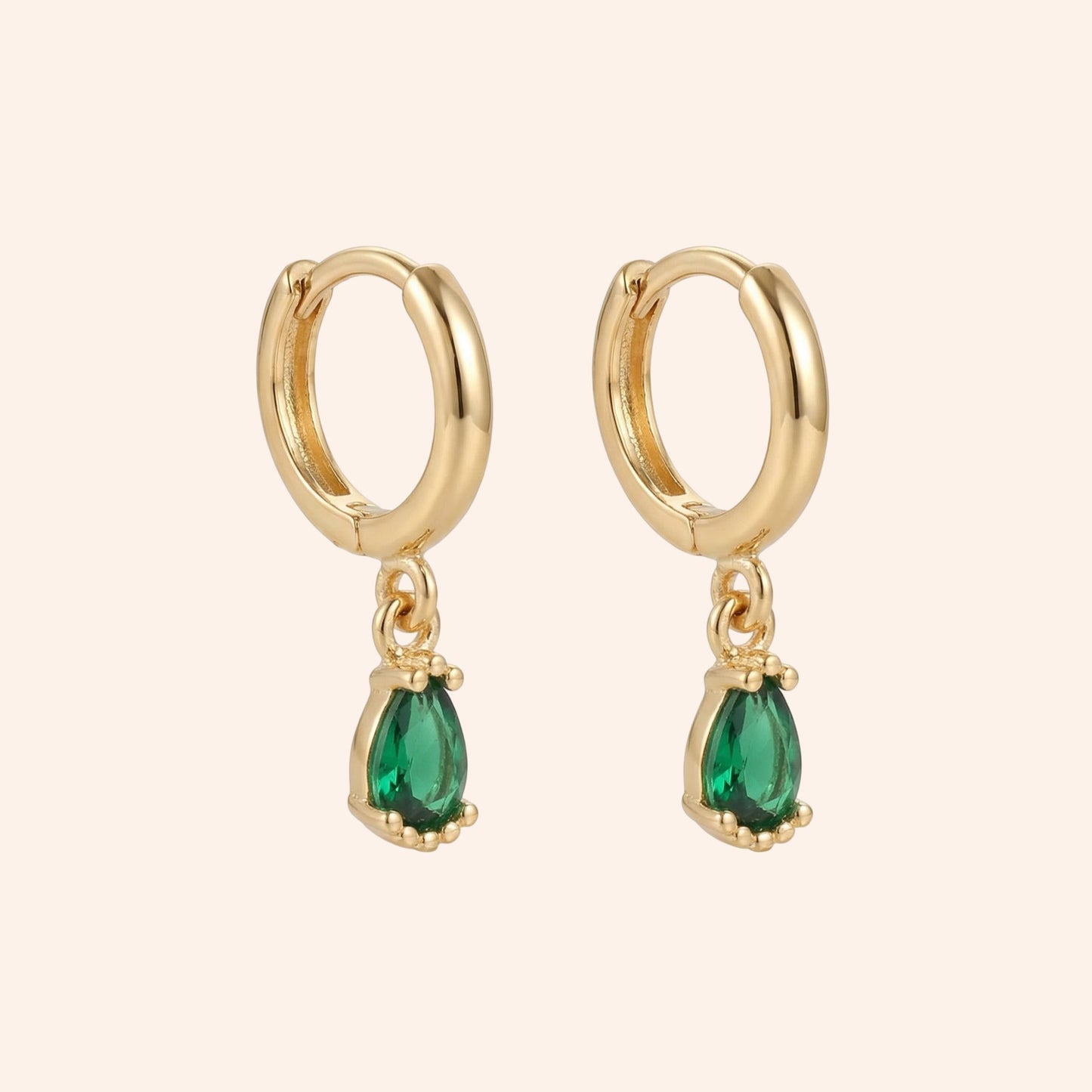 Mini Ema Drop Hoops