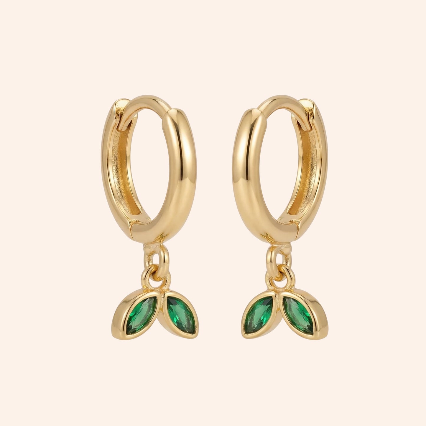 Mini Olive Hoops