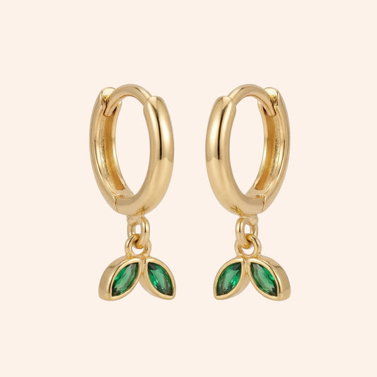 Mini Olive Hoops