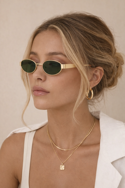 Ashlee Sunglasses Green