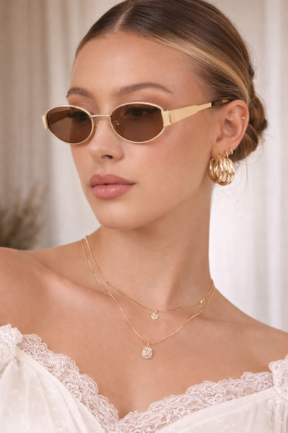 Ashlee Sunglasses Brown