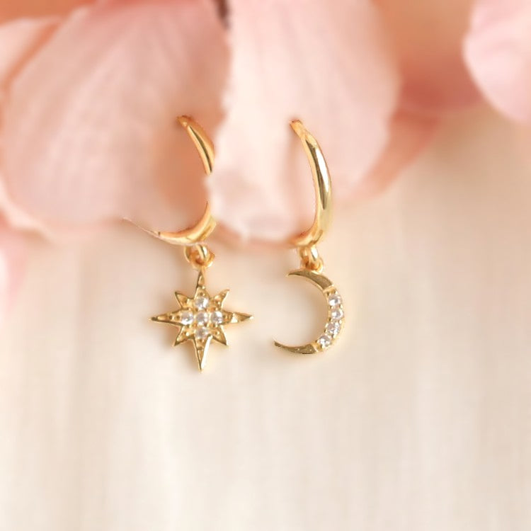 The Star & Moon Earrings