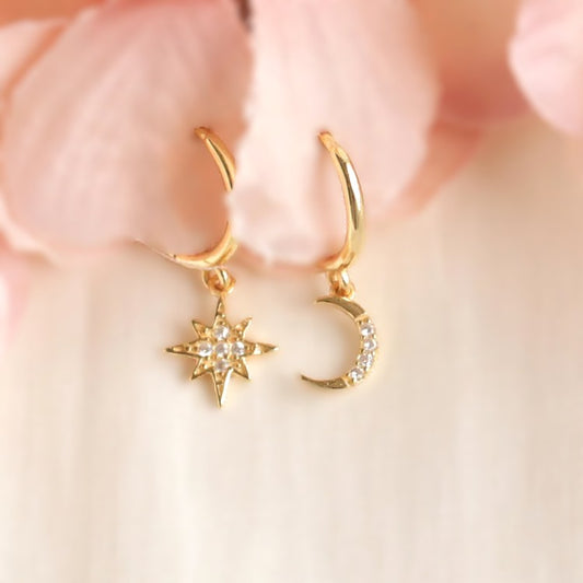 The Star & Moon Earrings