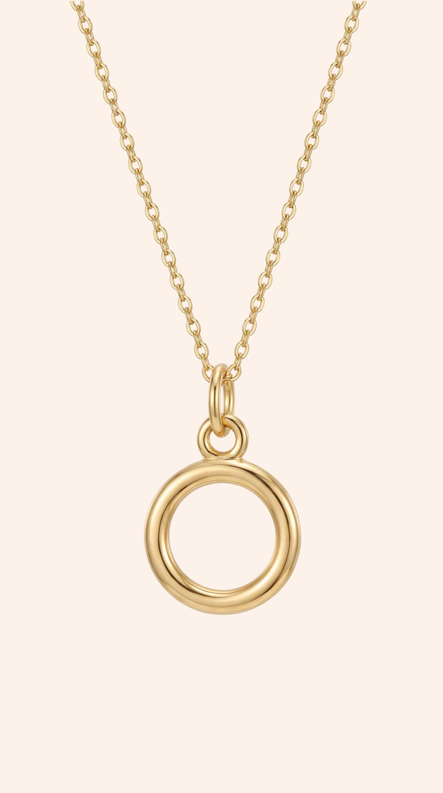 Design The Mini CIrcle Necklace