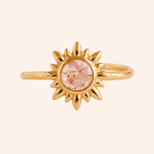 The Pink Sun Ring