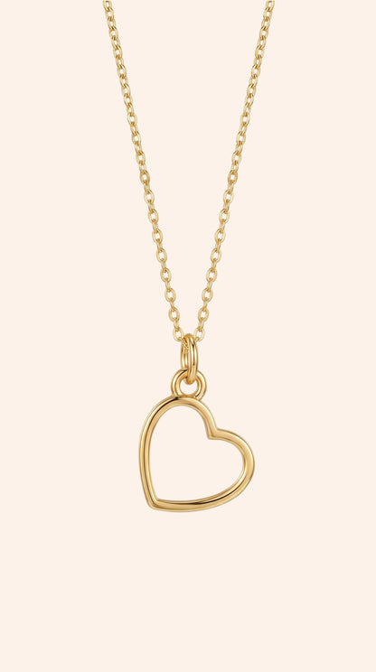 Design The Side Heart Necklace