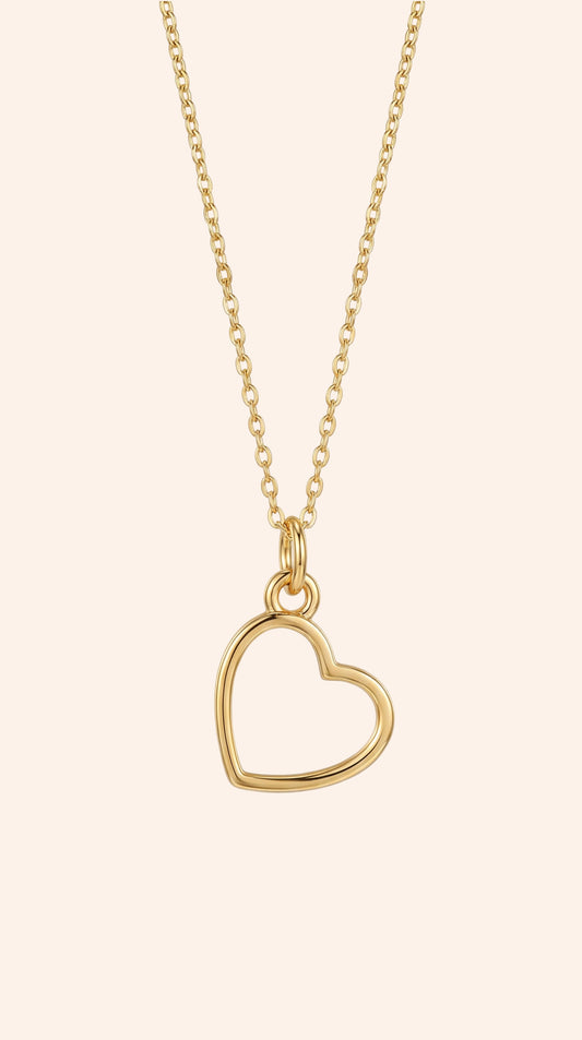 Design The Side Heart Necklace