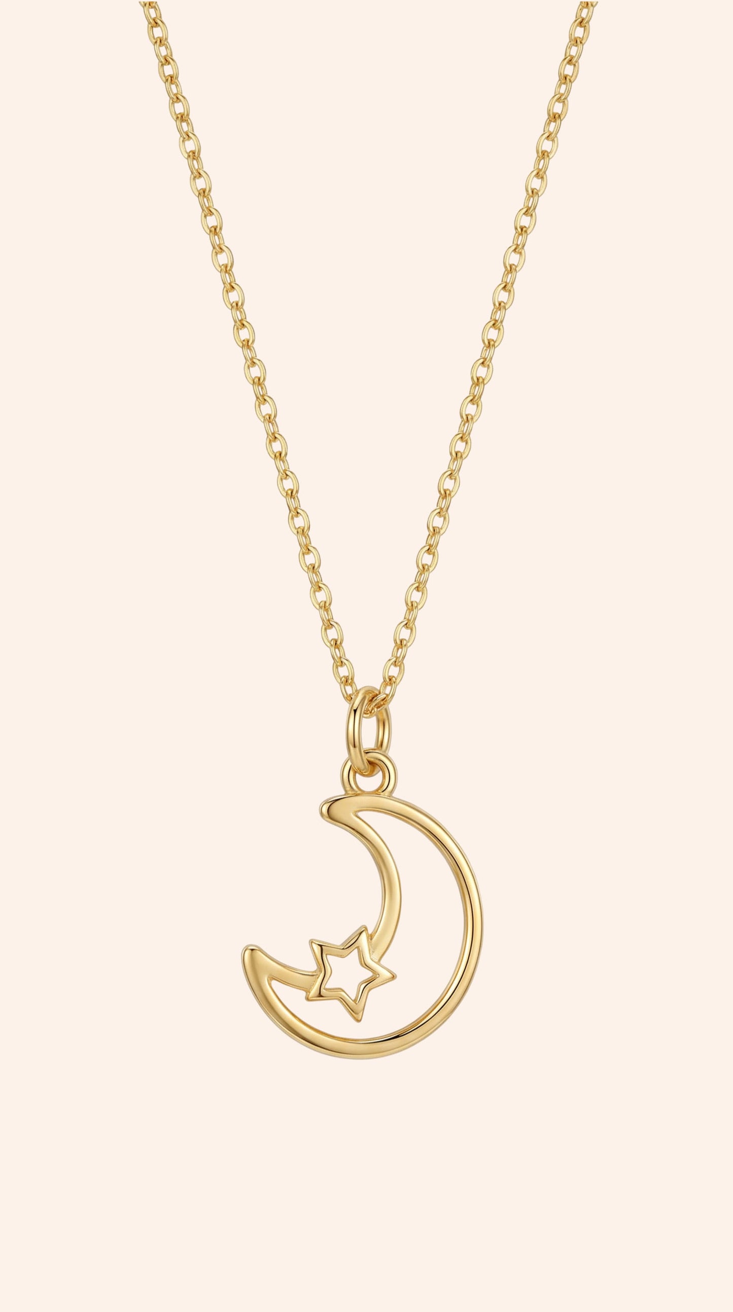 Design The Star & Moon Necklace
