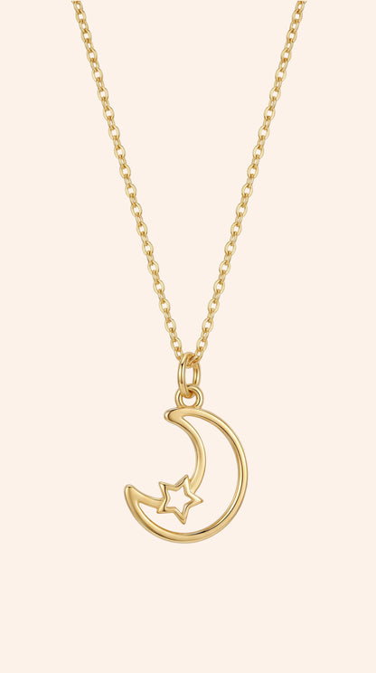 Design The Star & Moon Necklace
