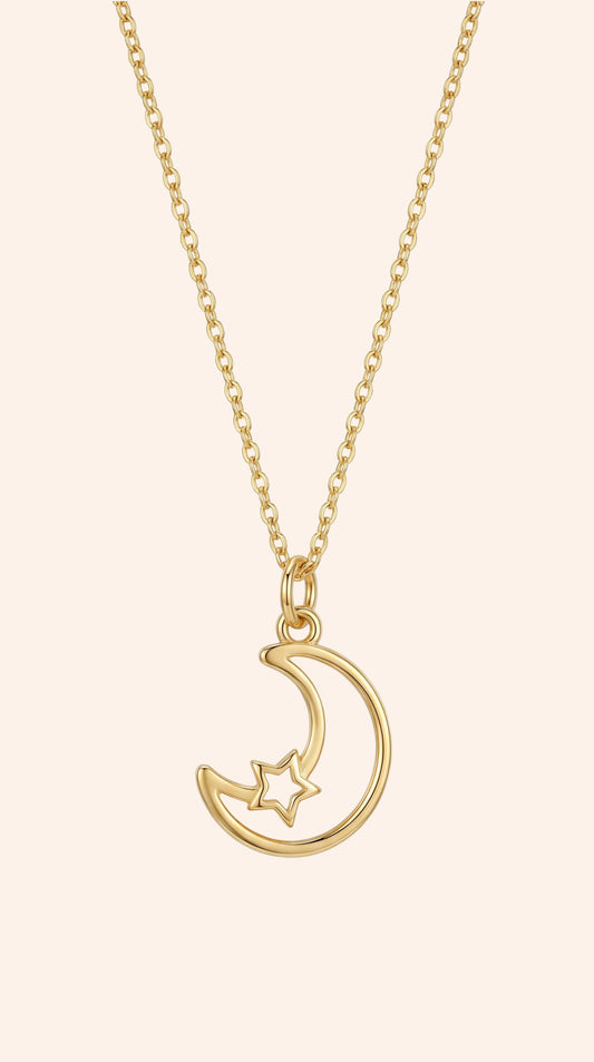 Design The Star & Moon Necklace