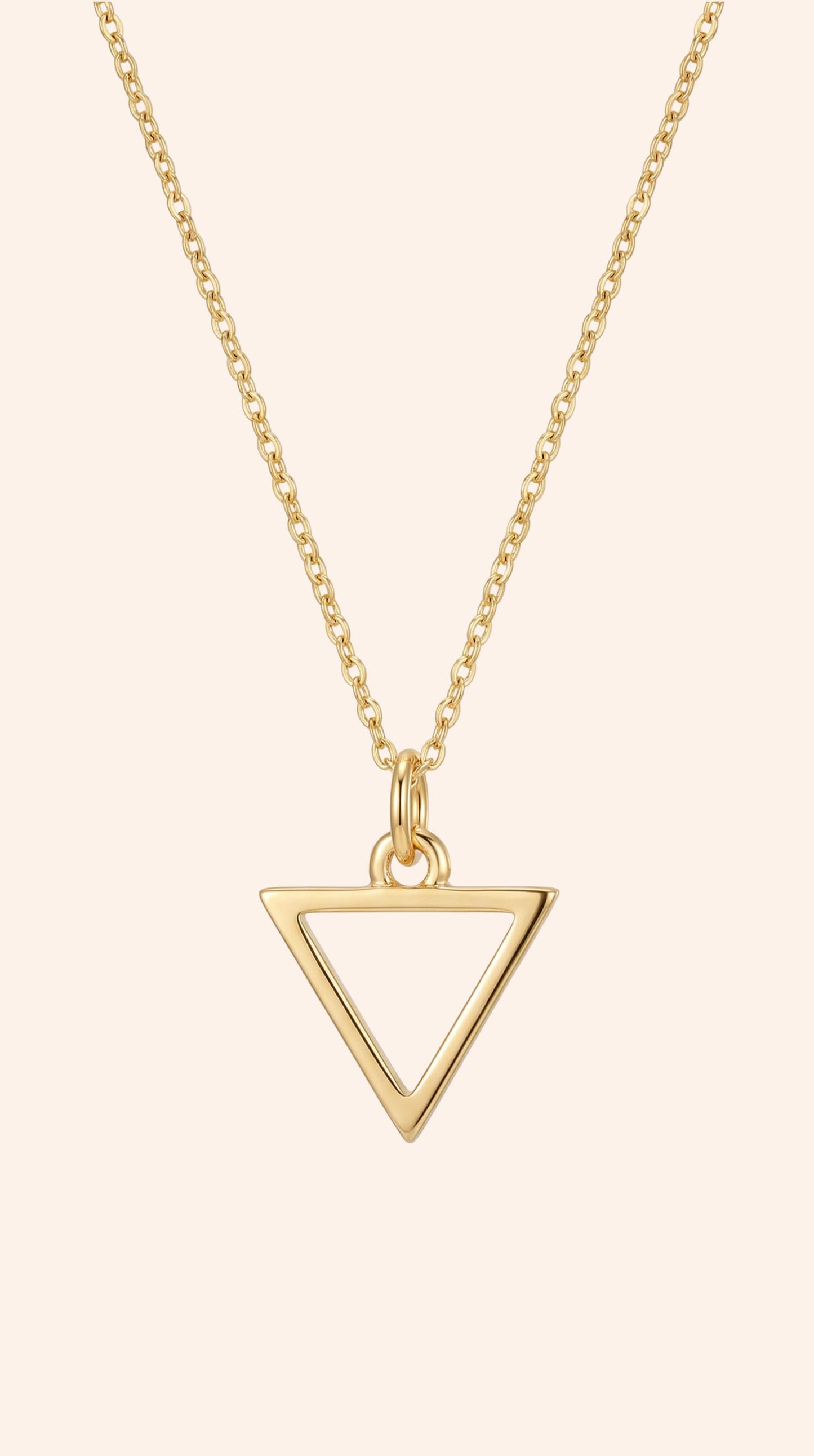 Design The Mini Triangle Necklace