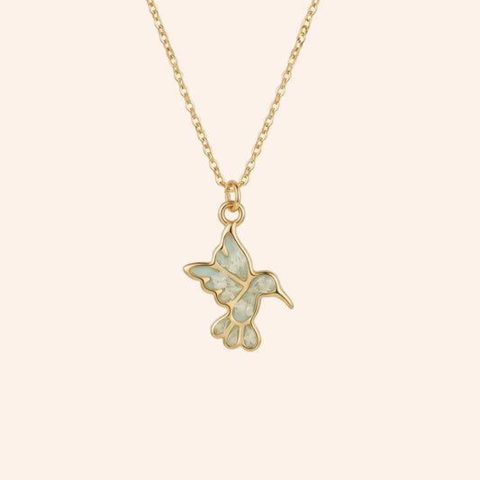 The Blue Hummingbird Necklace