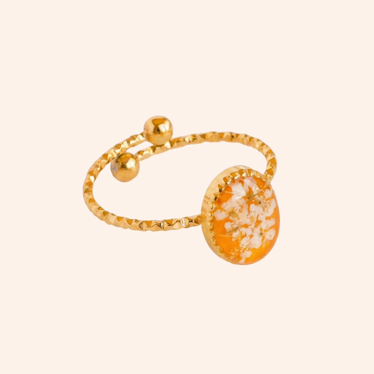 The Orange Lyla Ring