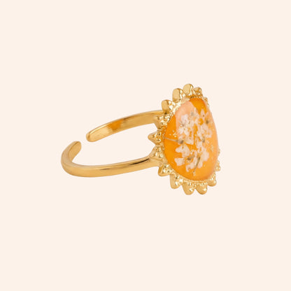 The Orange Celeste Ring