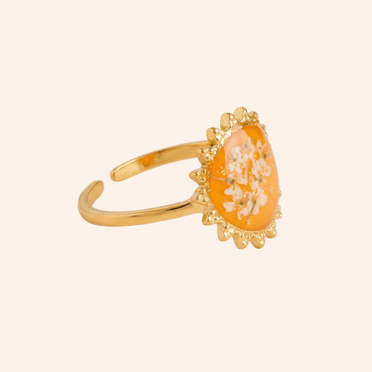 The Orange Celeste Ring