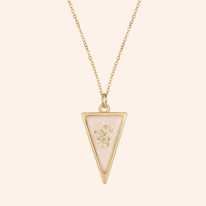The Pink Triangle Necklace