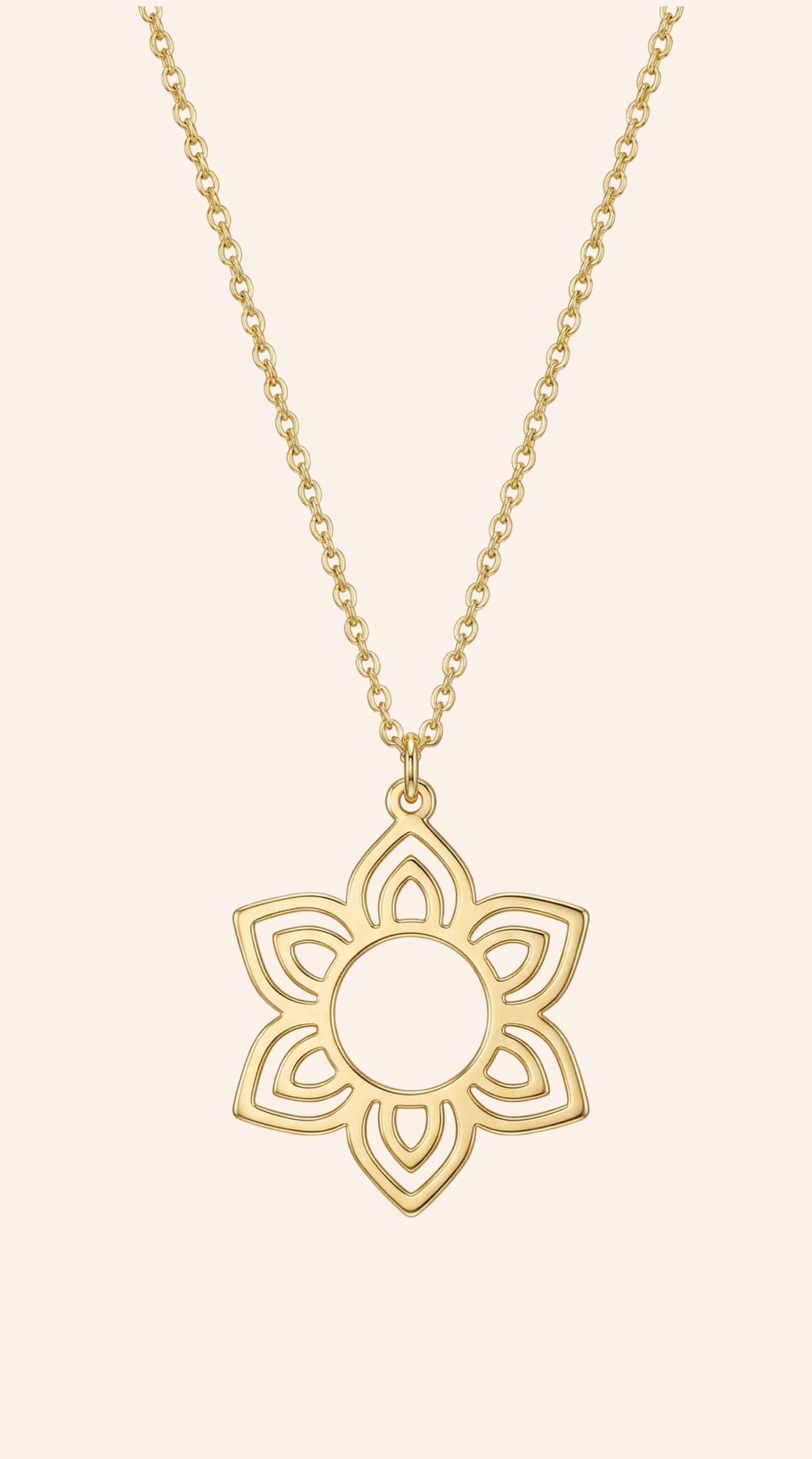 Design The Big Sun Necklace